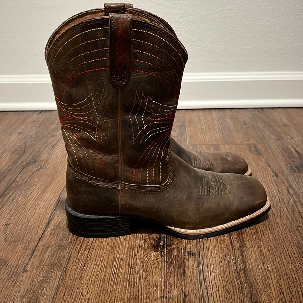 Ariat Sport Wide Square Toe Western Boot